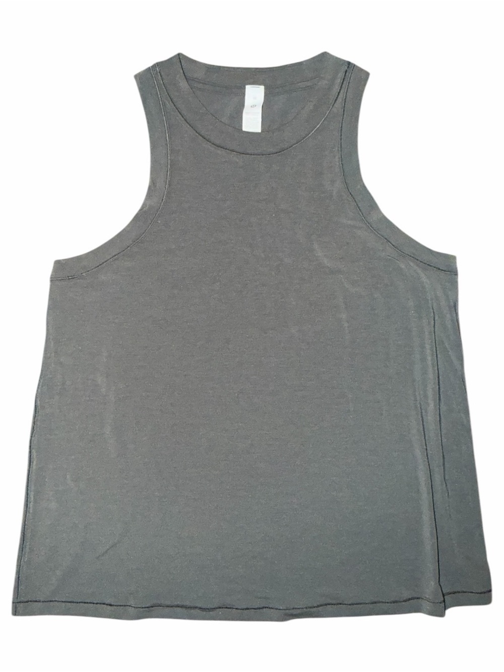 Lululemon Jersey Training Tank Top Onyx Grey Size 10 NWT